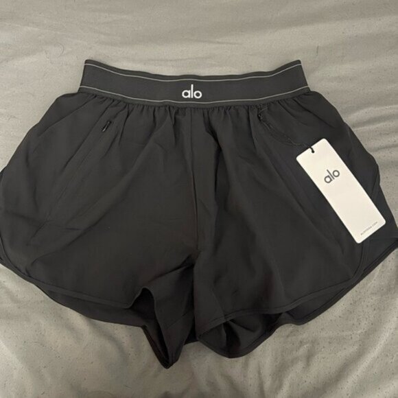 💗Alo Yoga Match Point Short Black (Size S)💗 - Picture 2 of 5
